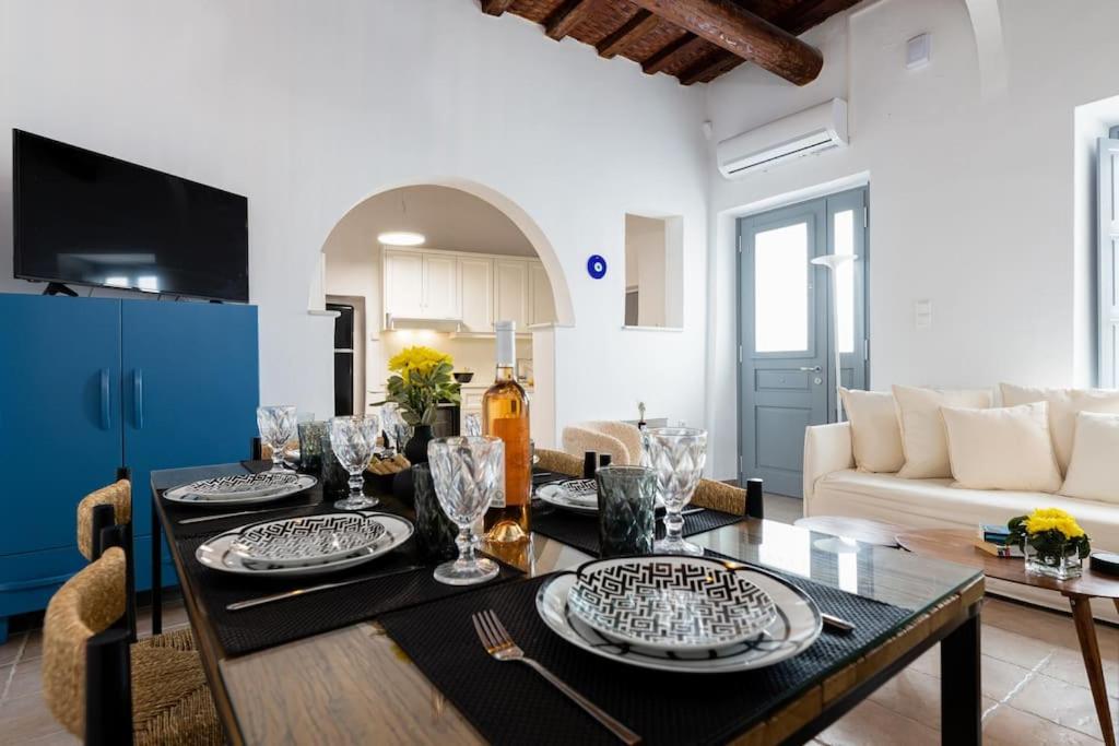Venghera Naousa Apartment In The Heart Of Naousa エクステリア 写真